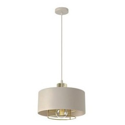 Lampa sufitowa wisząca 1xE27 Nilo 20cm beżowy +