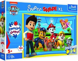 Trefl Puzzle Super Shape Przyjaciele szczeniąt Psi patrol/Paw