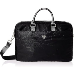 Guess Torba GUCB15NTMLBK 16" czarna nylon Triangle Logo