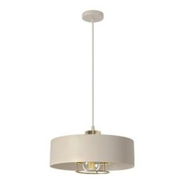Lampa sufitowa wisząca 1xE27 Nilo 30cm beżowy +