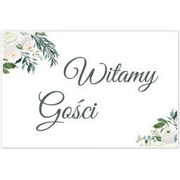 Plakat Weselny - 90x60 cm