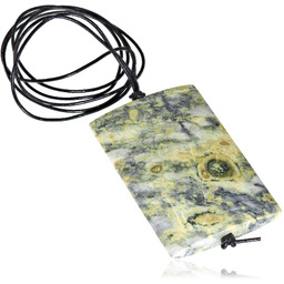 Naturalny Turkus Żółty Wyjątkowy Naszyjnik