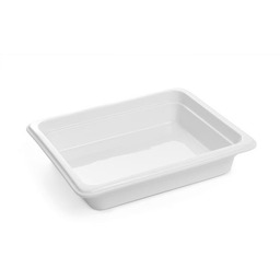 Pojemnik porcelanowy GN 1/2 biały 325x265x65 mm bufetowy