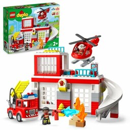 LEGO 10970 DUPLO Remiza strażacka i helikopter