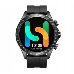 Smartwatch Haylou Solar Pro czarny z monitorem tętna