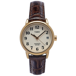 Zegarek Timex Easy Reader T20071 Brązowy