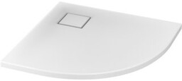 CERSANIT Brodzik półokrągły SET B184 TAKO SLIM 80x4