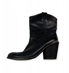 Czarne kowbojki wysokie LUCKY BRAND 38,5