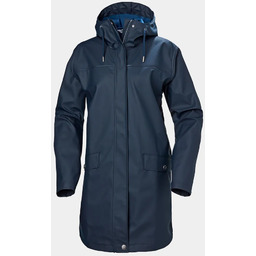 Helly Hansen Płaszcz W Moss Rain Coat Navy