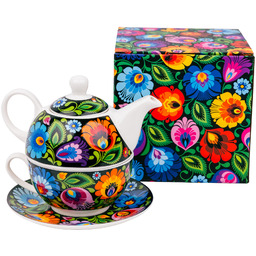 Filiżanka Halinka z imbryczkiem Do kawy i Herbaty