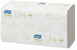 Ręcznik papierowy w składce ZZ Tork Premium biały