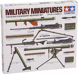 Tamiya 300035121-1:35 Diorama Set US broń piechoci