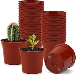 8,4 cm małe okrągłe świeże plastikowe doniczki