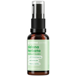 Cosma Cannabis Pure herbs zielona herbata ekstrakt