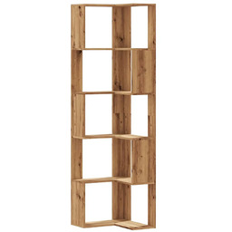 Edinos Pięciopoziomowy regał narożny dąb artisan Z4-E01