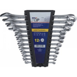 DEDRA Zestaw kluczy płasko-oczkowych 1705K