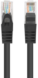 Patchcord kat.6 UTP 2m czarny Fluke Passed Lanberg