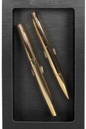 Zestaw upominkowy/komplet CRESCO ELEGANT GIFT BOX BLACK pióro
