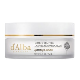 d''Alba White Truffle Double Serum & Cream Krem