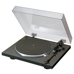 DENON Gramofon DP-300F Czarny Lakier, Automatyczny, Napęd paskowy,