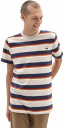 t-shirt męski VANS SIGNAL STRIPE POCKET TEE Oatmeal