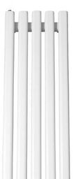 Grzejnik pionowy dekoracyjny LAZUR - 330/1800 mm biały