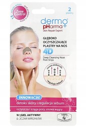 Oczyszczający Plaster Na Nos z Aktywnym Węglem 4D
