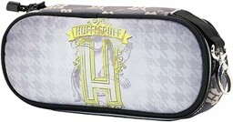 Harry Potter Emblem Hufflepuff -Piórnik Pencil, Szary, 21