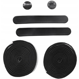 Owijka Taśma Na Kierownicę Piankowa Czarna 3X190Cm