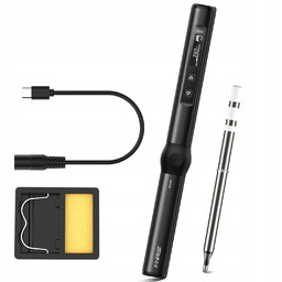 Fnirsi HS01 precyzyjna lutownica cyfrowa Oled 65W Usb-c