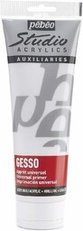 Pébéo Studio Acrylics 250 ml Gesso  biały