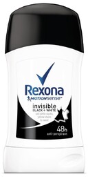 REXONA Invisible Black & White Antyperspirant damski