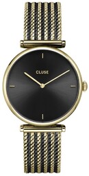 Zegarek damski CLUSE Triomphe złoto-czarny CW10403