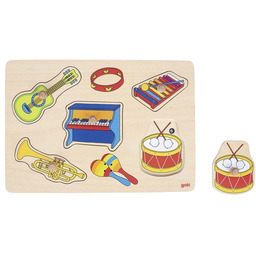 Goki, układanka dźwiękowa z uchwytami Instrumenty muzyczne
