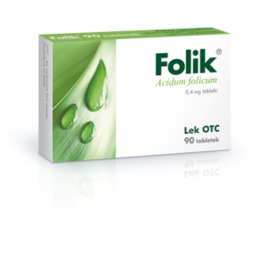 FOLIK 0,4 mg - 90 tabletek Lek