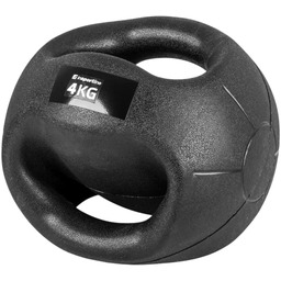 Insportline Piłka lekarska z uchwytami 4 kg Grab