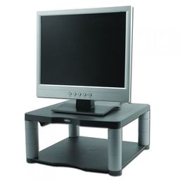 Podstawa pod monitor z półką grafitowa - X07168