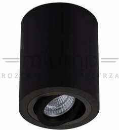 Spot LAMPA sufitowa Rullo Nero Orlicki Design regulowana
