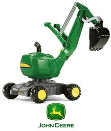 Rolly Toys, John Deere, koparka samobieżna