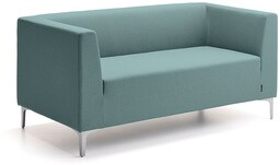 Sofa 2-osobowa CASUAL, tkanina CURA, turkusowy