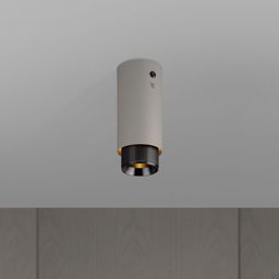 Lampa Exhaust Surface Szara z gun metal