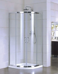 Kermi Acca kabina prysznicowa półokrągła 90x90 cm ACR5509019VPK