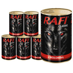 DOLINA NOTECI Rafi Classic Wołowina w Sosie 20x1240g