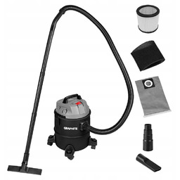 Graphite Odkurzacz Przemysłowy 1200W 20L 59G614