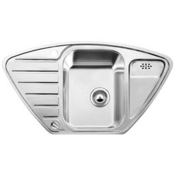 BLANCO Zlewozmywak Lantos 9 E-IF 516277 Stal szczotkowana
