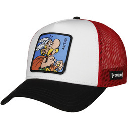 Czapka Trucker Asterix by Capslab, bordowo-czarny, One Size