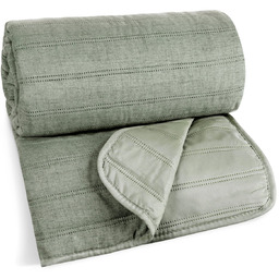 Narzuta 170 x 210 Pikowana Selen Mięta