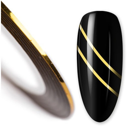 Nitka tasiemka do zdobień krążek golden Nr 2