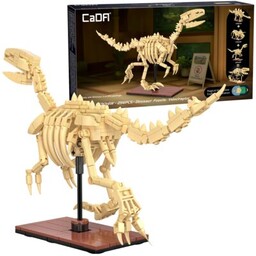 CADA Klocki plastikowe Dinosaur Fossils Velociraptor C59014W
