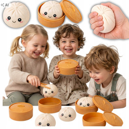 Gniotki Pierożki Gniotek Pieróg Antystresowy Squishy Sensoryczny Orginalne